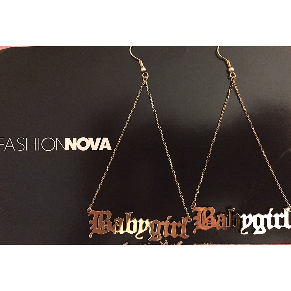 Babygirl earrings